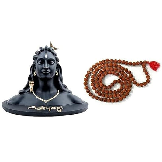 Premium Nepali Rudraksha Mala (54+1 Beads)