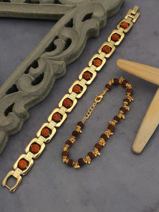 Couple Gold plated designer square Designer bracelet