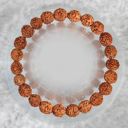 Spiritual Wellness Combo – Rudraksha Mala + Rudraksha Bracelet + Money Magnet Bracelet