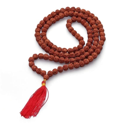 Premium Nepali Rudraksha Mala (54+1 Beads)