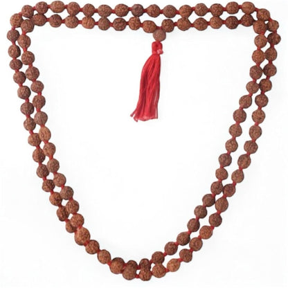 Premium Nepali Rudraksha Mala (54+1 Beads)